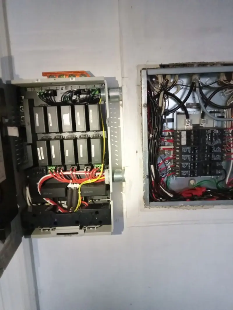 Electrical panel upgrade completed for Indoor Lighting Installation in Holt